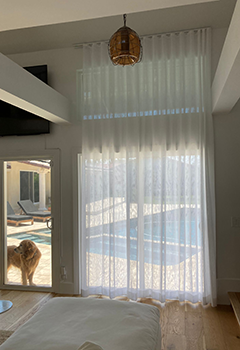 Custom Window Curtains for Tiburon Home
