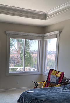 Motorized Lutron Blackout Shades in Pacifica