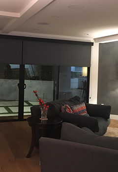 Motorized Lutron Blackout Shades in San Francisco