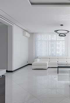 Modern Vertical Blinds For Lomita Park Living Room